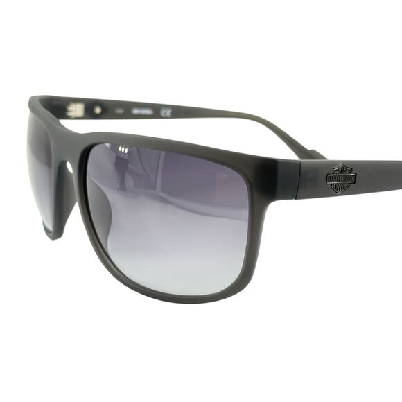 Harley Davidson HD0947X Mens Large Plastic Sunglass 20B Grey 63-18 Gray Grad - Picture 2 of 5